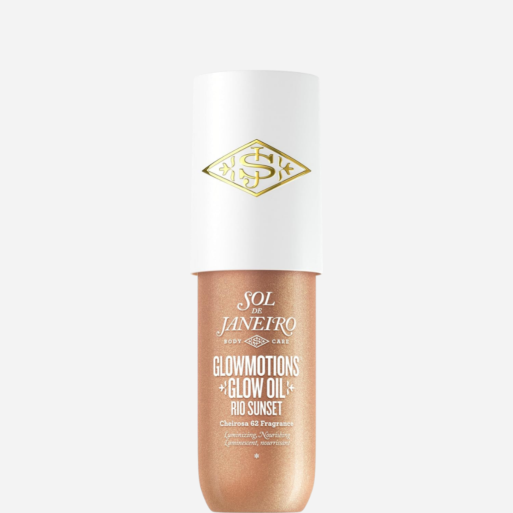 Sol de Janeiro GlowMotions Glow Body Oil bottle in Rio Sunset shade